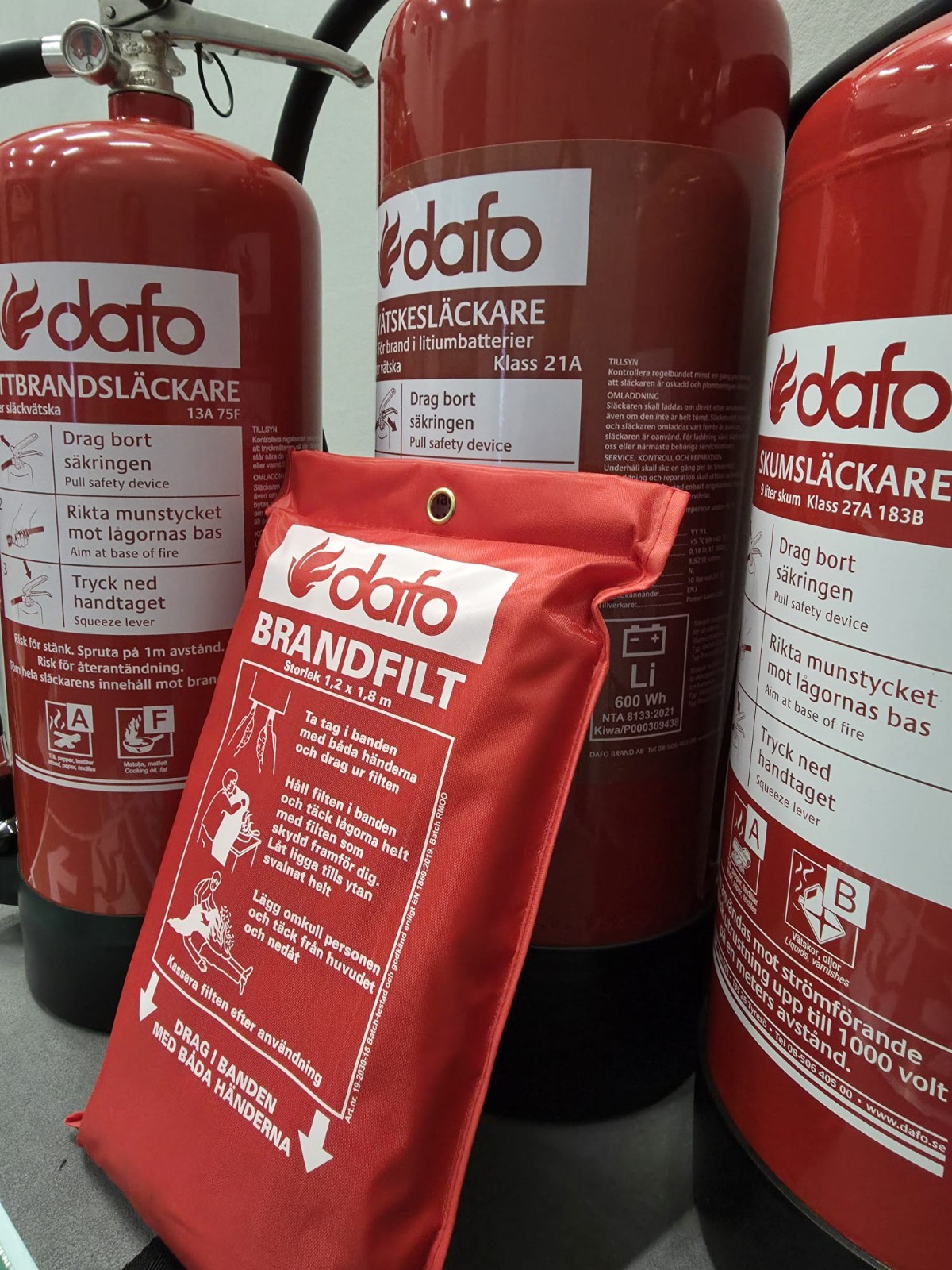 Dafo Fettbrandsläckare 6 liter