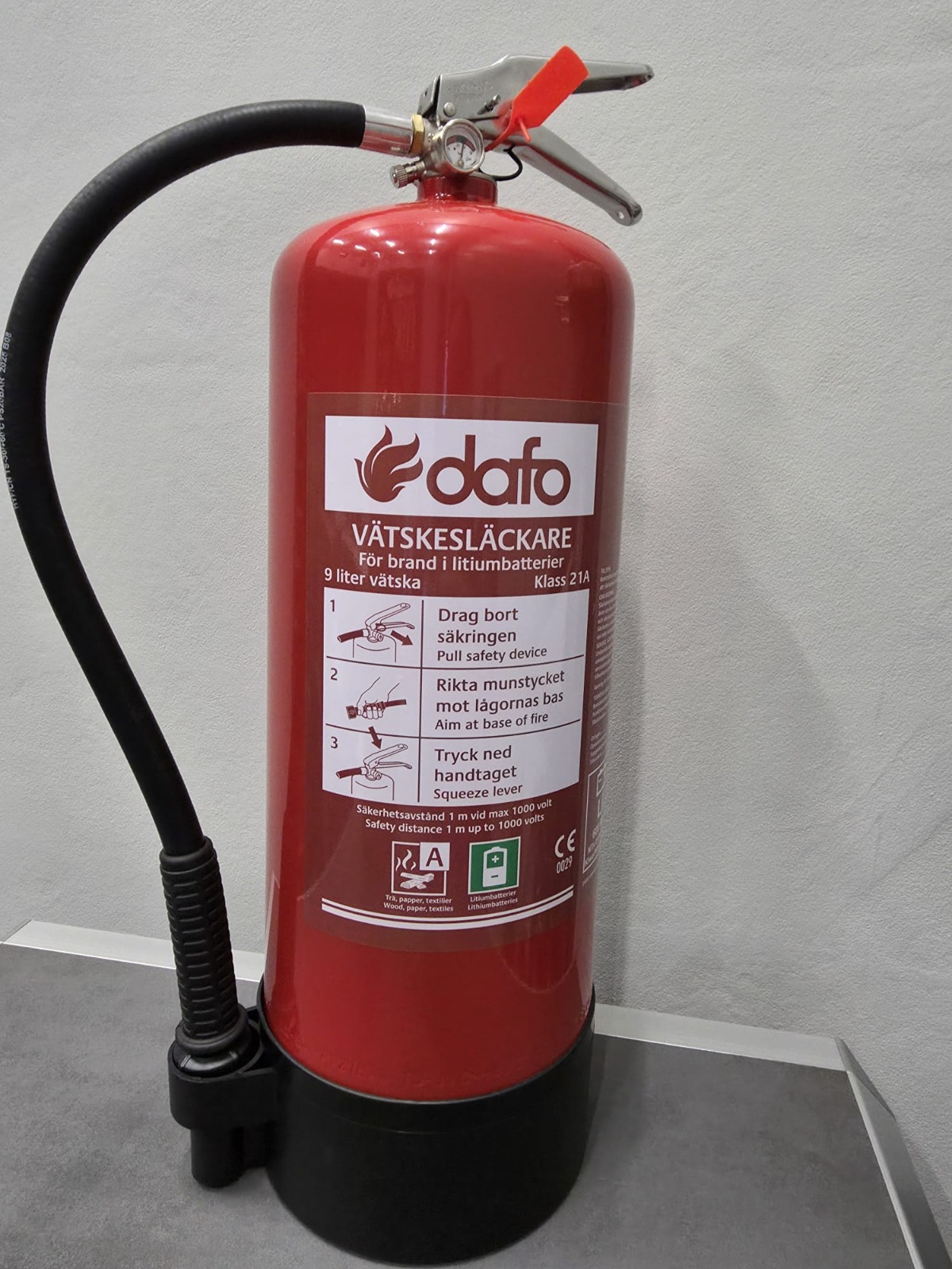 Dafo Vätskesläckare 9 liter